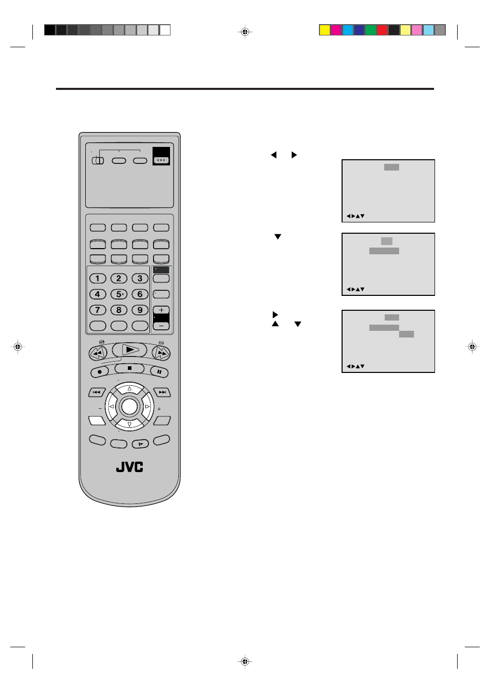 Dynamic range control, Vcr/dvd/tv | JVC LPT0719-001A User Manual | Page 53 / 60