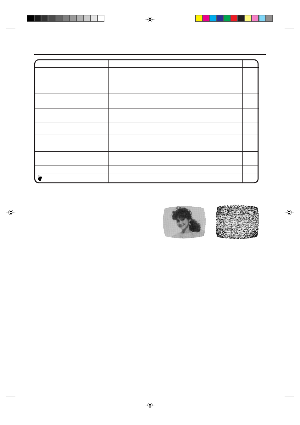 Problems and troubleshooting / video head cleaning, Video head cleaning | JVC LPT0719-001A User Manual | Page 56 / 60