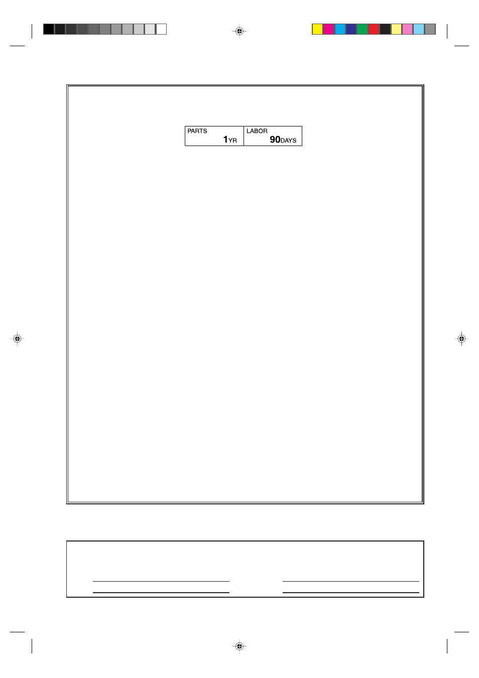 Warranty (only in u.s.a.) | JVC LPT0719-001A User Manual | Page 59 / 60