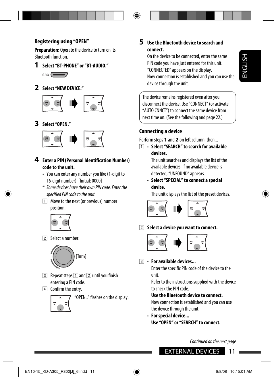 English 11 external devices | JVC GET0570-001A User Manual | Page 11 / 198