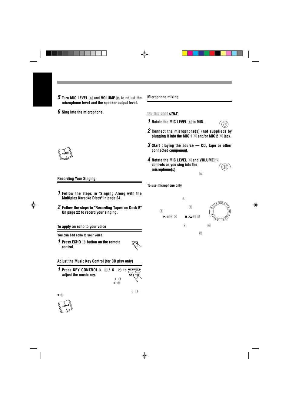 JVC CA-MXJ787V User Manual | Page 30 / 39