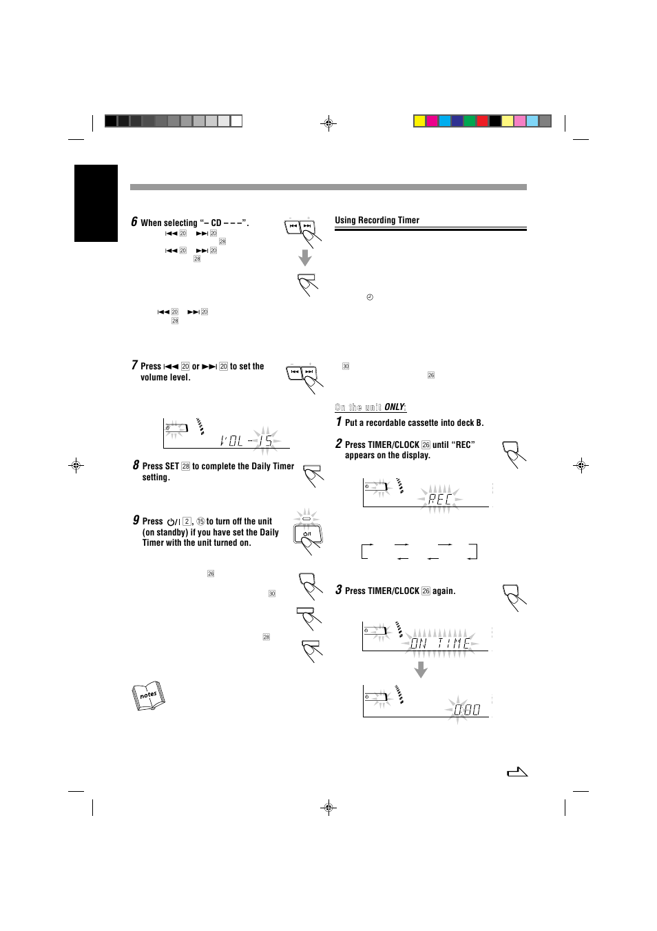 English | JVC CA-MXJ787V User Manual | Page 32 / 39