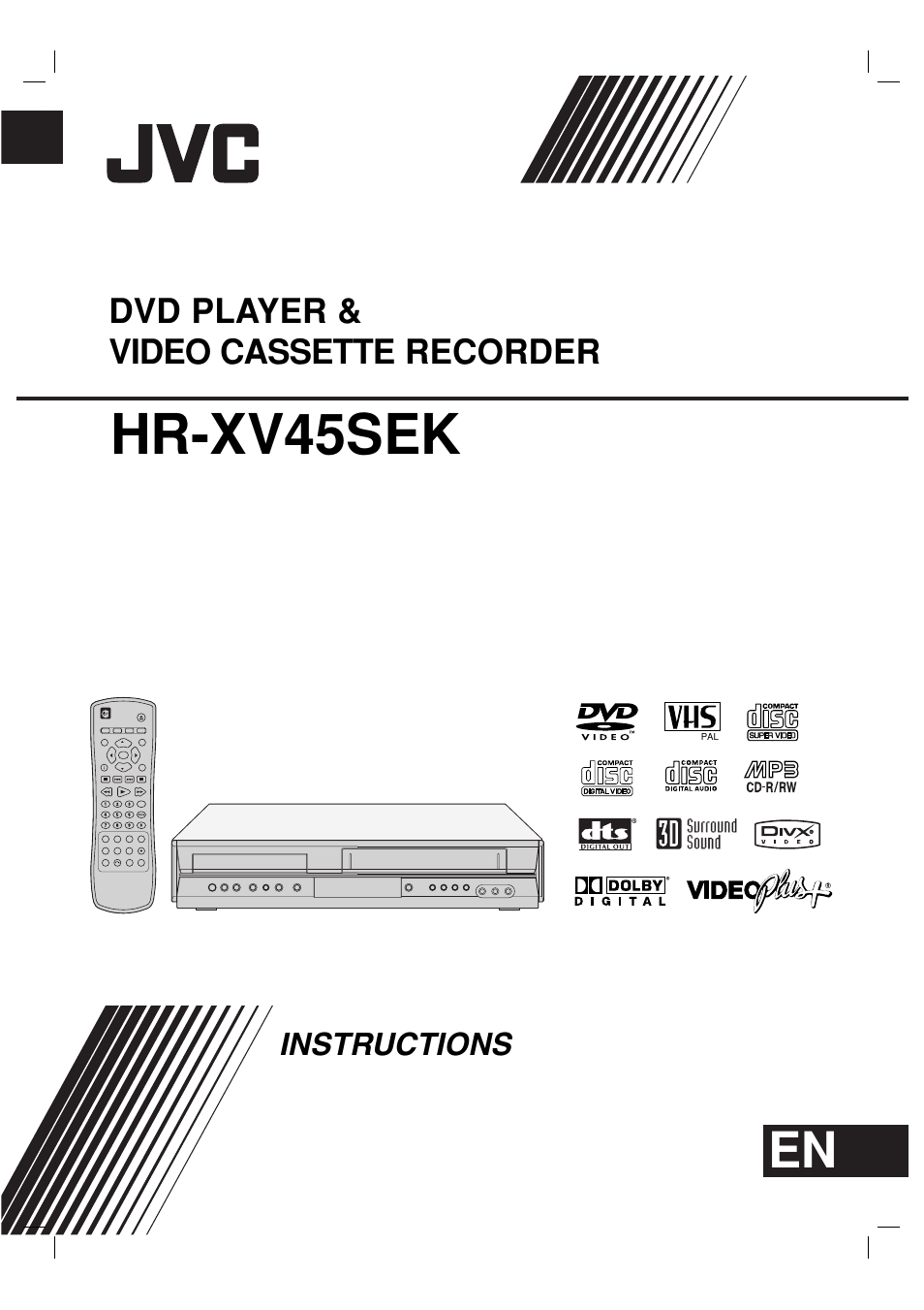 JVC 3834RV0038A User Manual | 43 pages