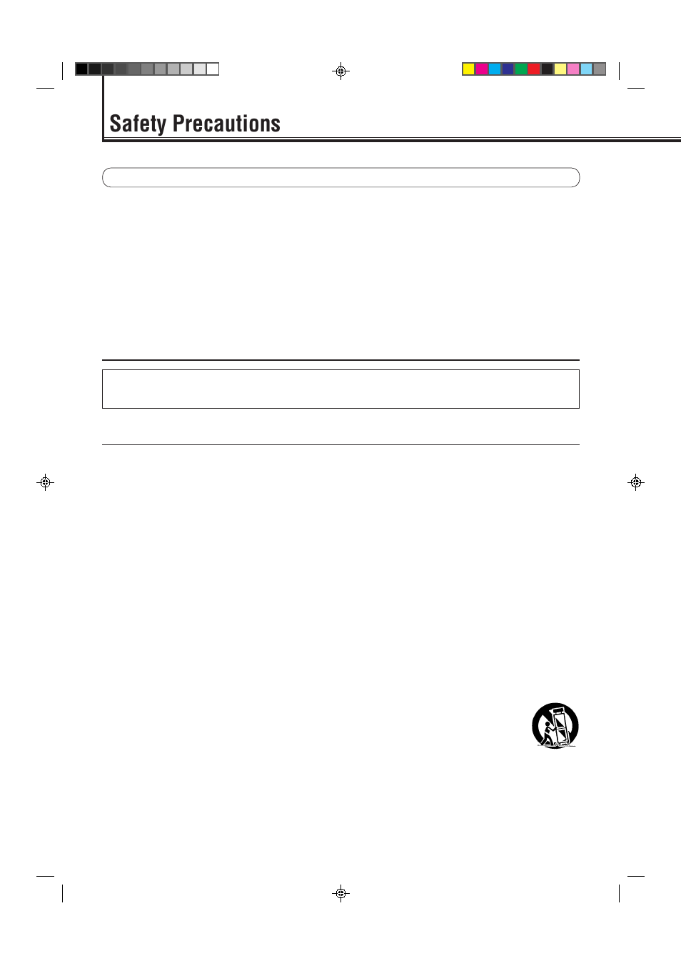 Safety precautions, Important information, Important safeguards | 2fcc notice | JVC GD-V4200PCE-G User Manual | Page 2 / 32