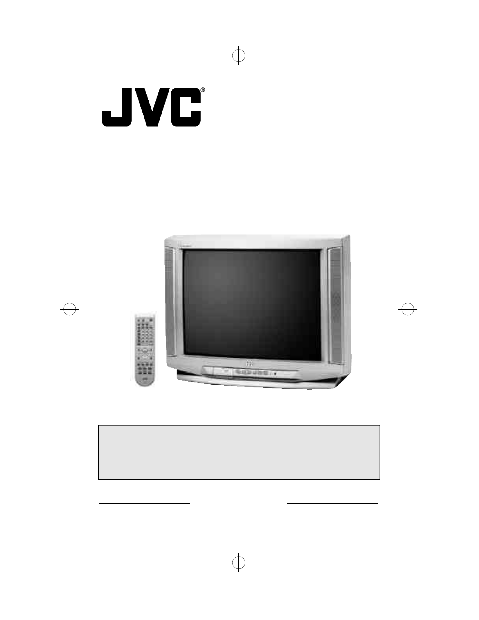 JVC AV 36D302 User Manual | 52 pages