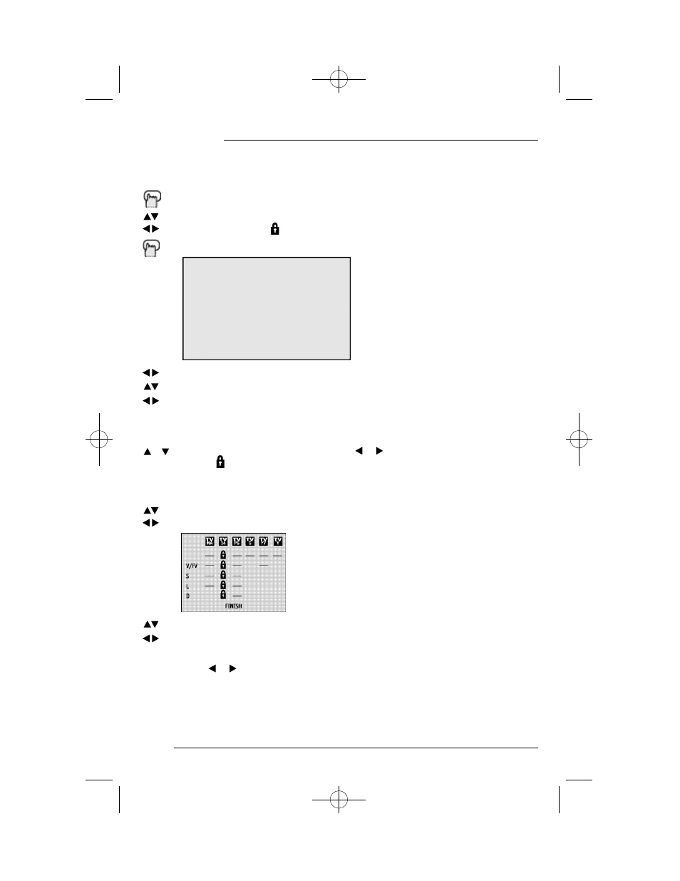 V-chip, Setting us v-chip ratings | JVC AV 36D302 User Manual | Page 28 / 52