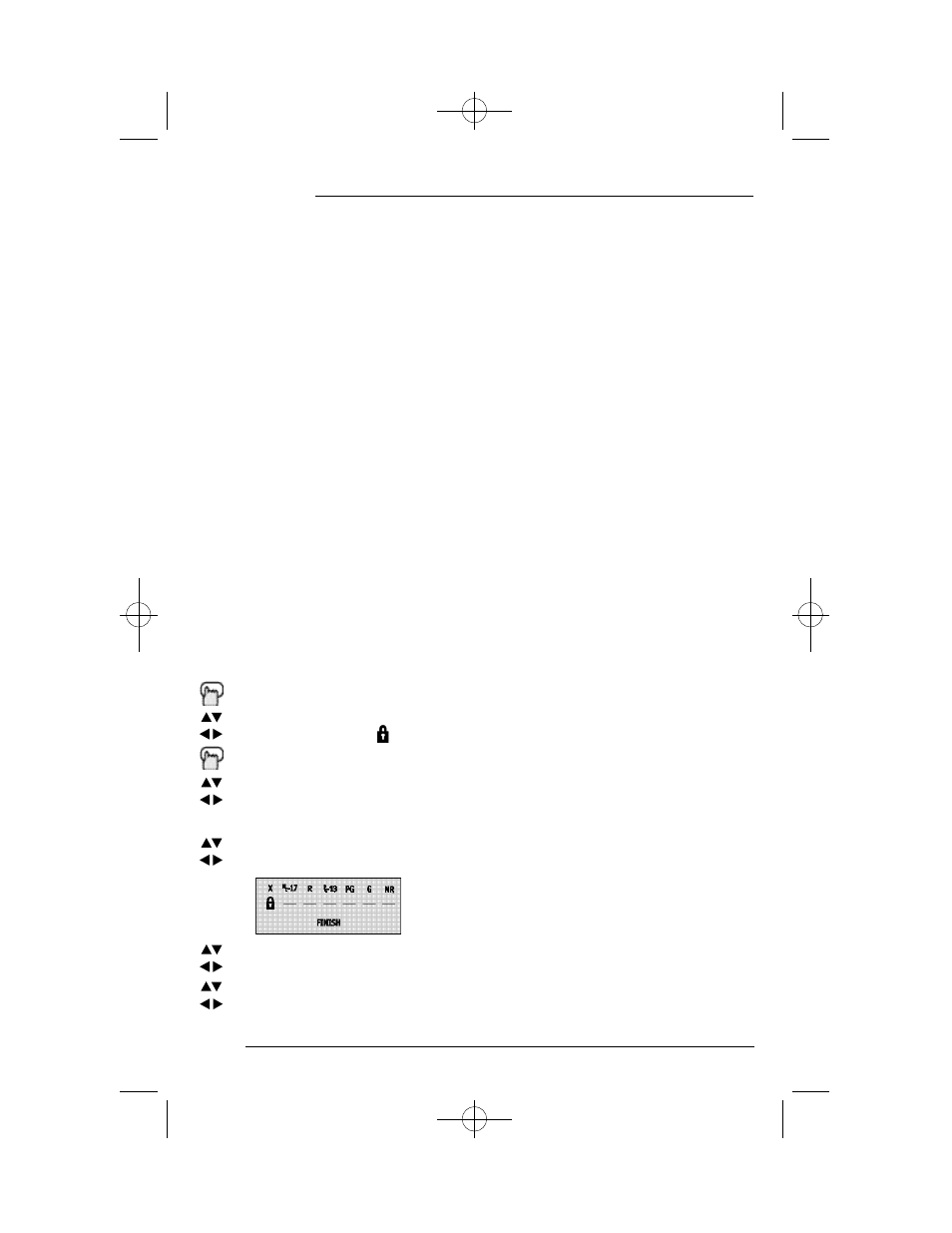 V-chip, Movie ratings | JVC AV 36D302 User Manual | Page 30 / 52