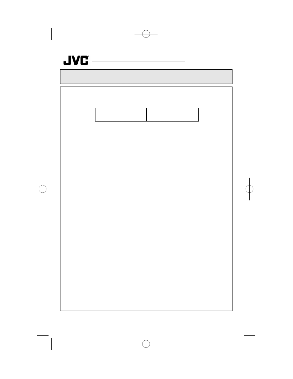 Warranty, 1 year | JVC AV 36D302 User Manual | Page 47 / 52