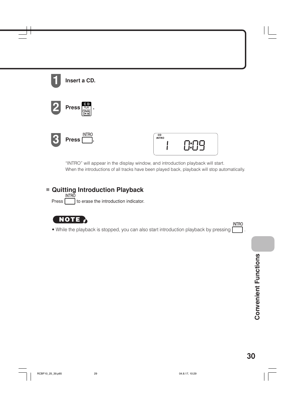 JVC RC-BF10 User Manual | Page 33 / 44