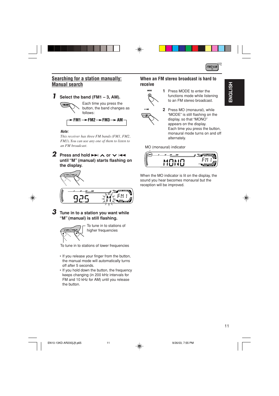 JVC KD-G200 User Manual | Page 11 / 68