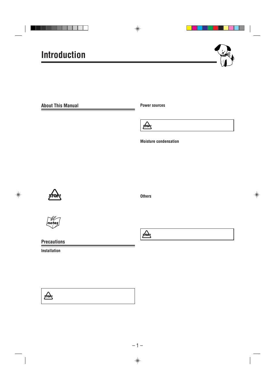 Introduction | JVC Model MX-J70J User Manual | Page 4 / 34