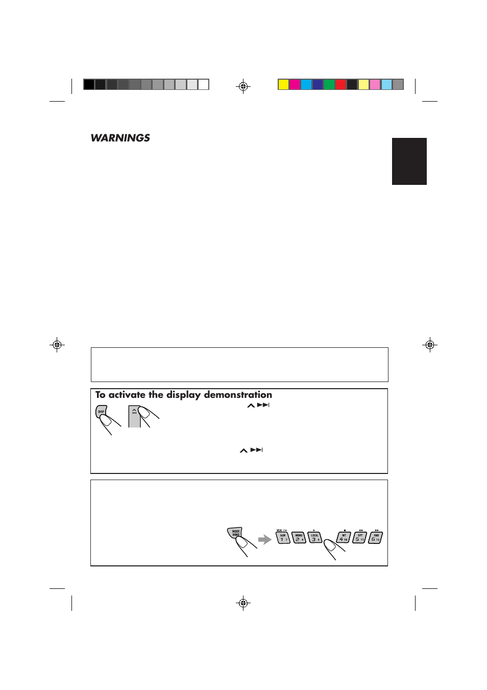 Warnings | JVC KD-LX50R User Manual | Page 3 / 80