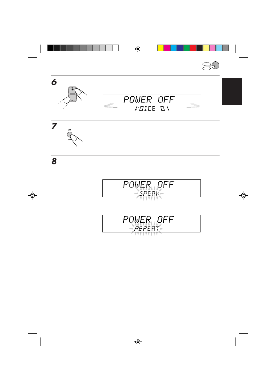 Select the preset voice command number (voice 01) | JVC KD-LX50R User Manual | Page 35 / 80