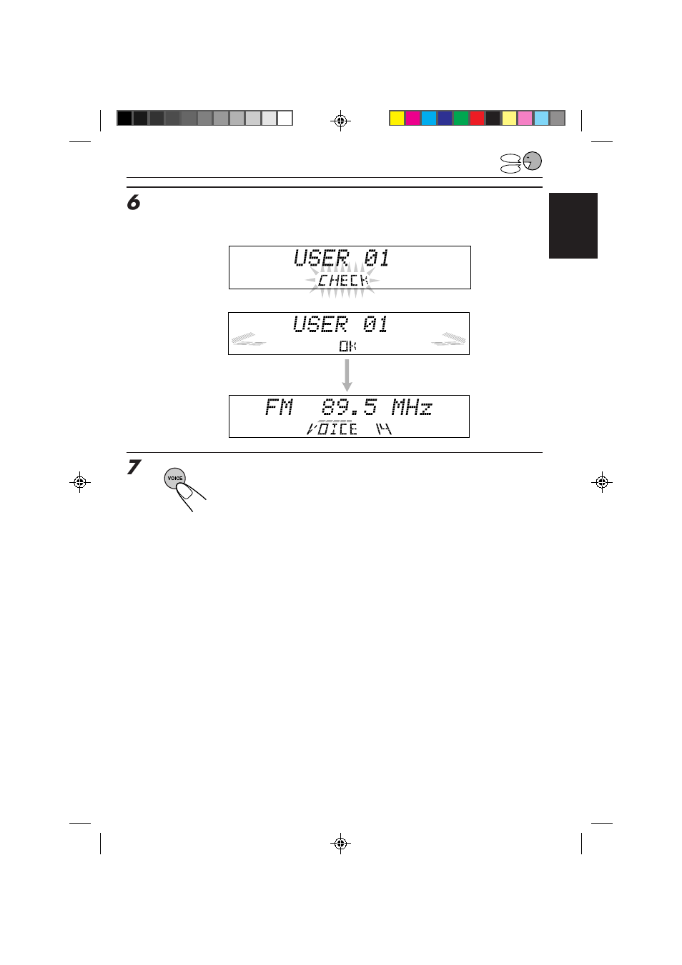 Press and hold voice again to finish the recording | JVC KD-LX50R User Manual | Page 39 / 80