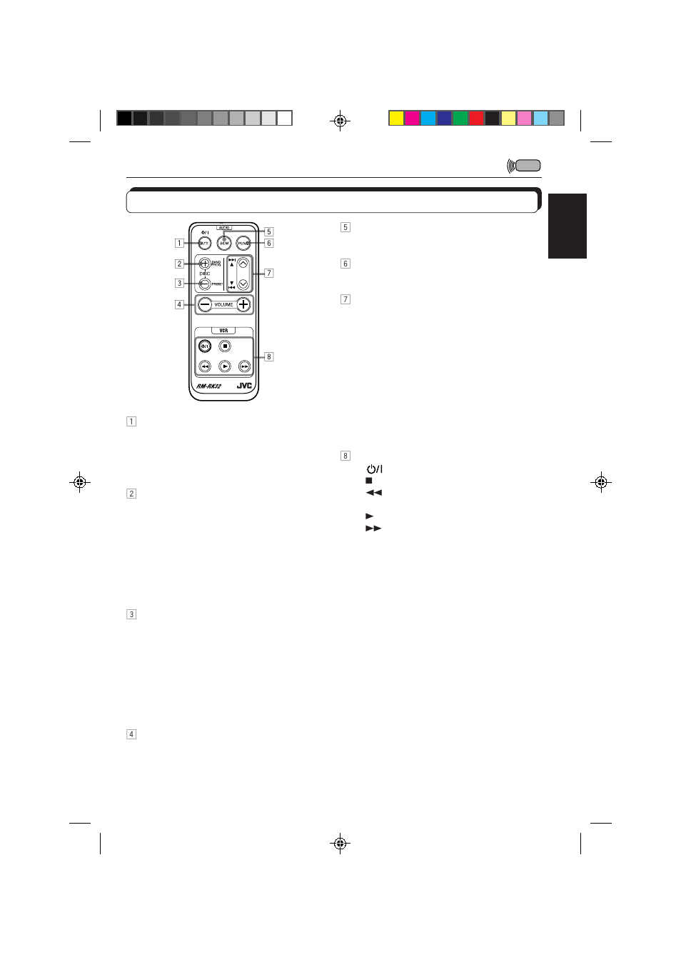 Using the remote controller | JVC KD-LX50R User Manual | Page 63 / 80