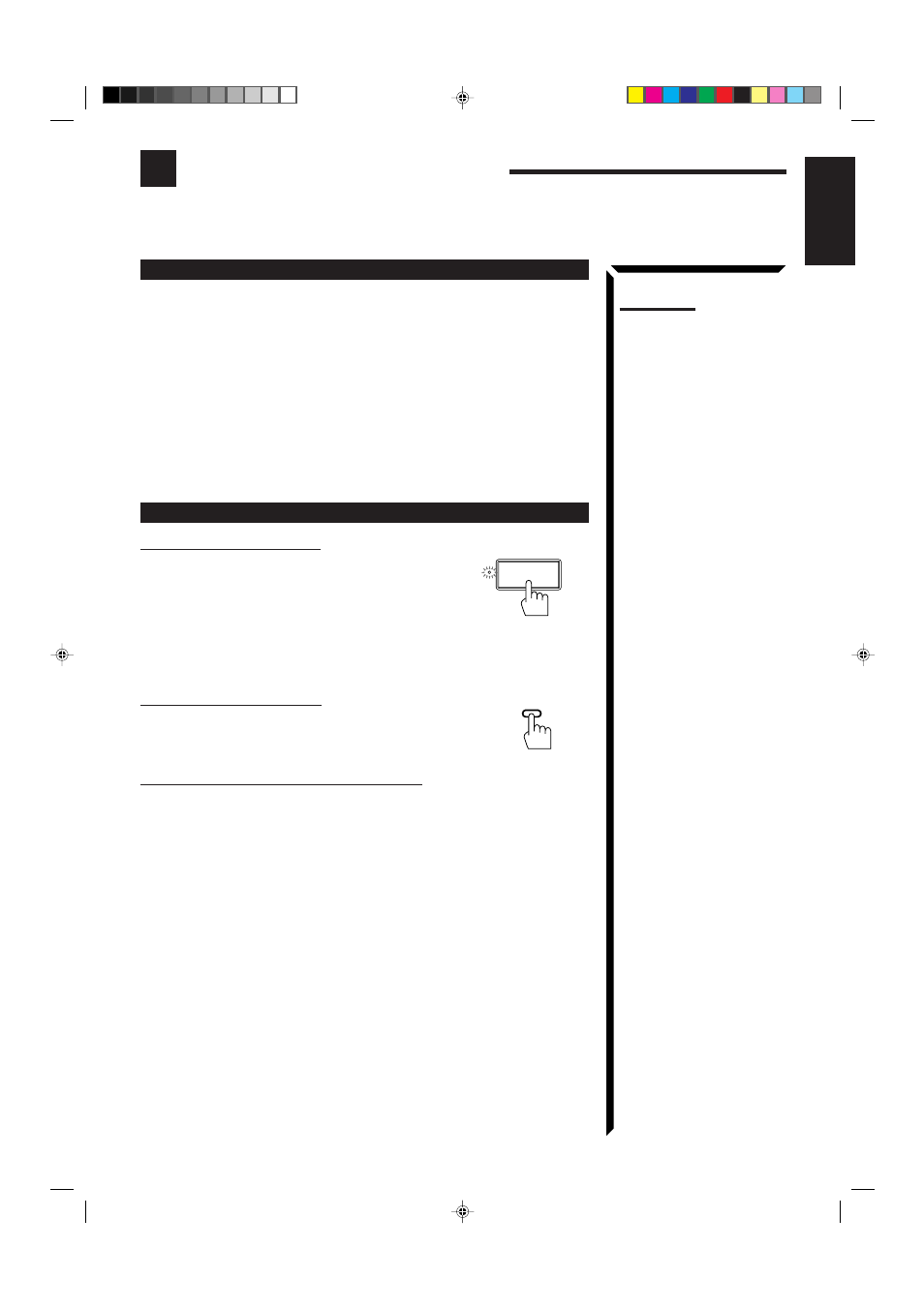 One touch operation | JVC RX-665VBK User Manual | Page 23 / 54
