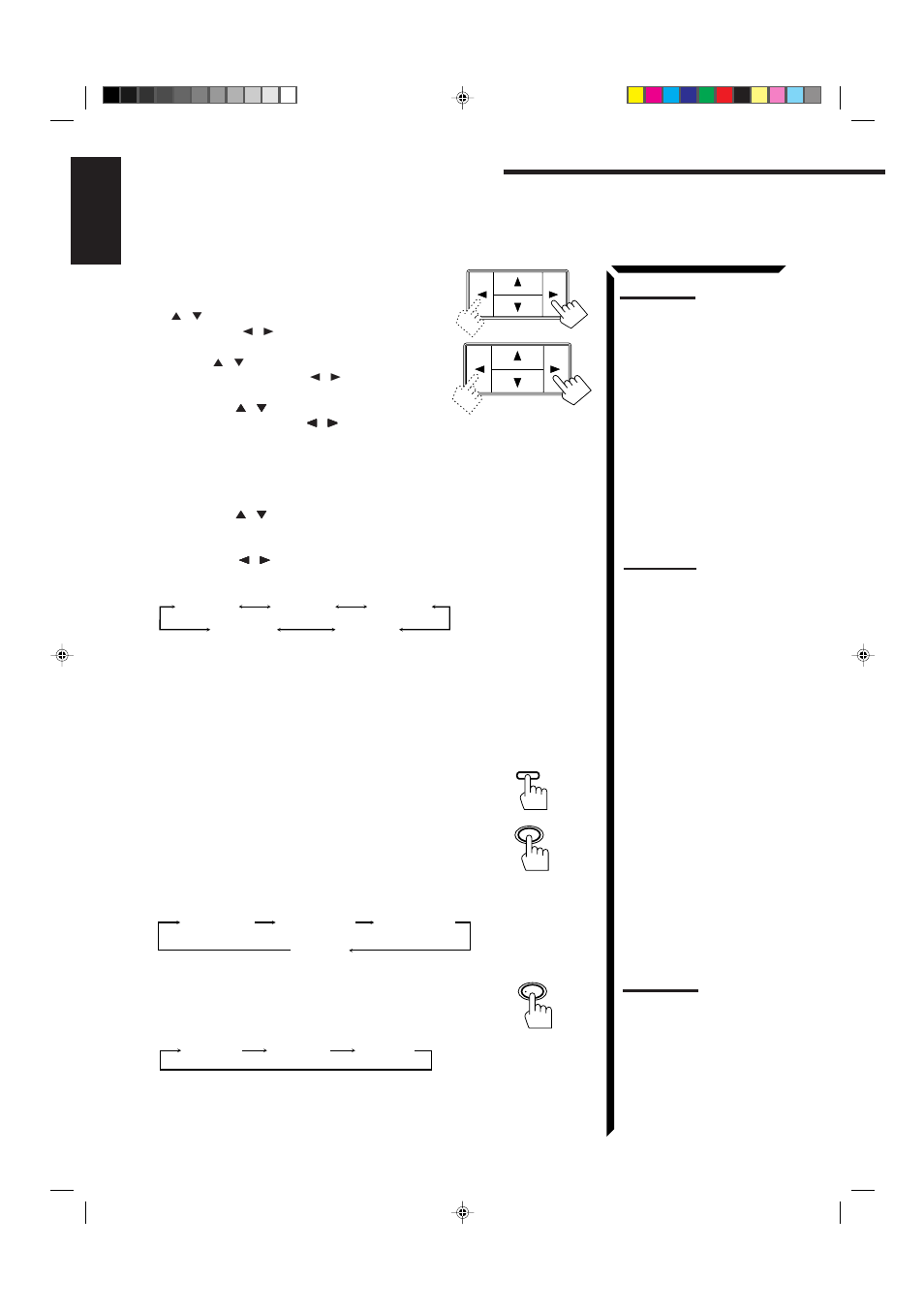 Using the surround processor | JVC RX-665VBK User Manual | Page 38 / 54