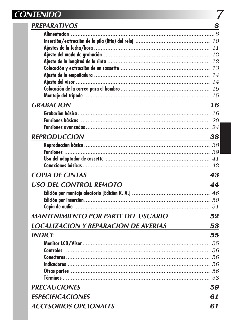 JVC GR-AXM77UM User Manual | Page 67 / 182