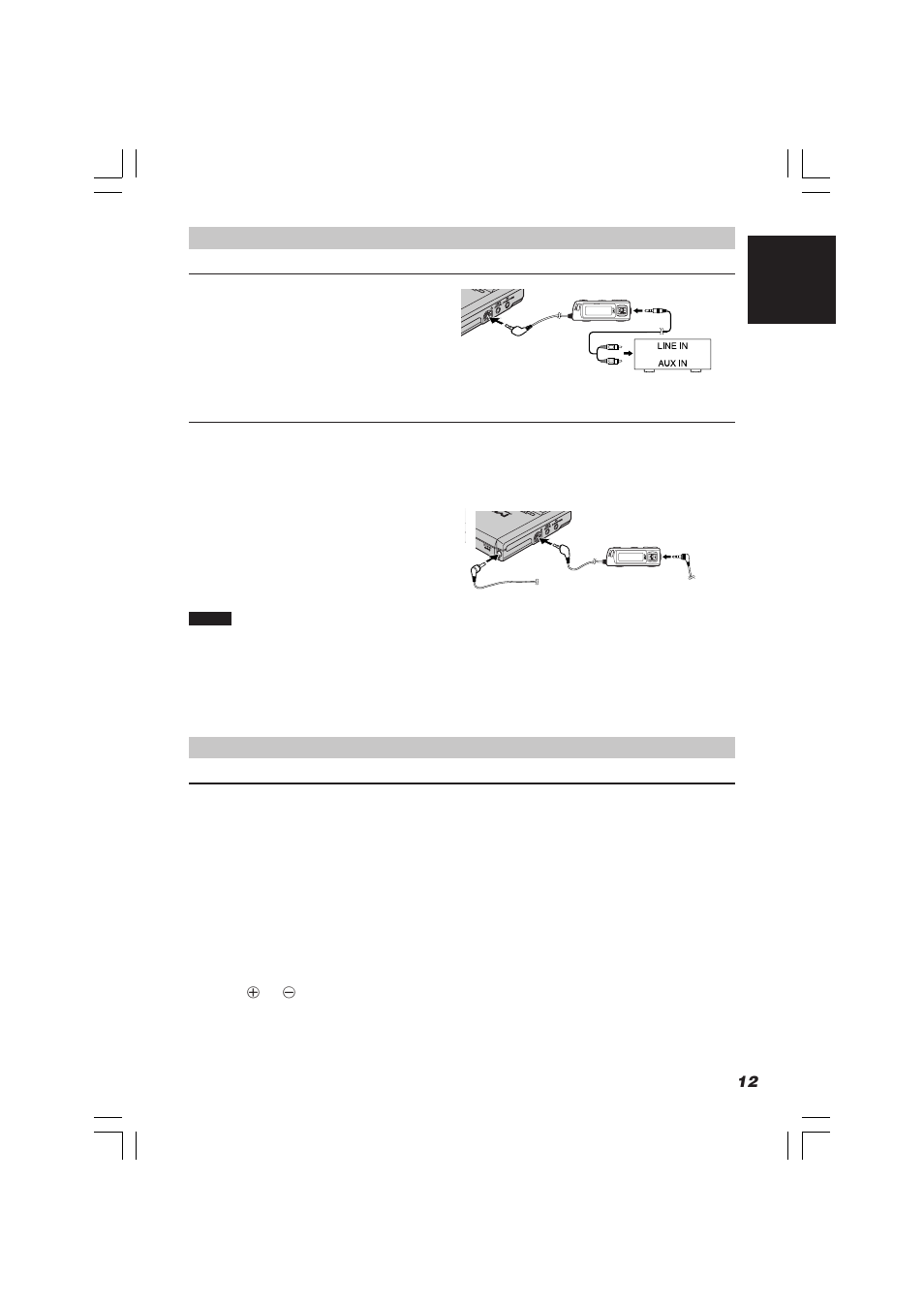 Using the unit with optional accessories, Cautions, 13 english | JVC XM-R70SL/BK User Manual | Page 15 / 20