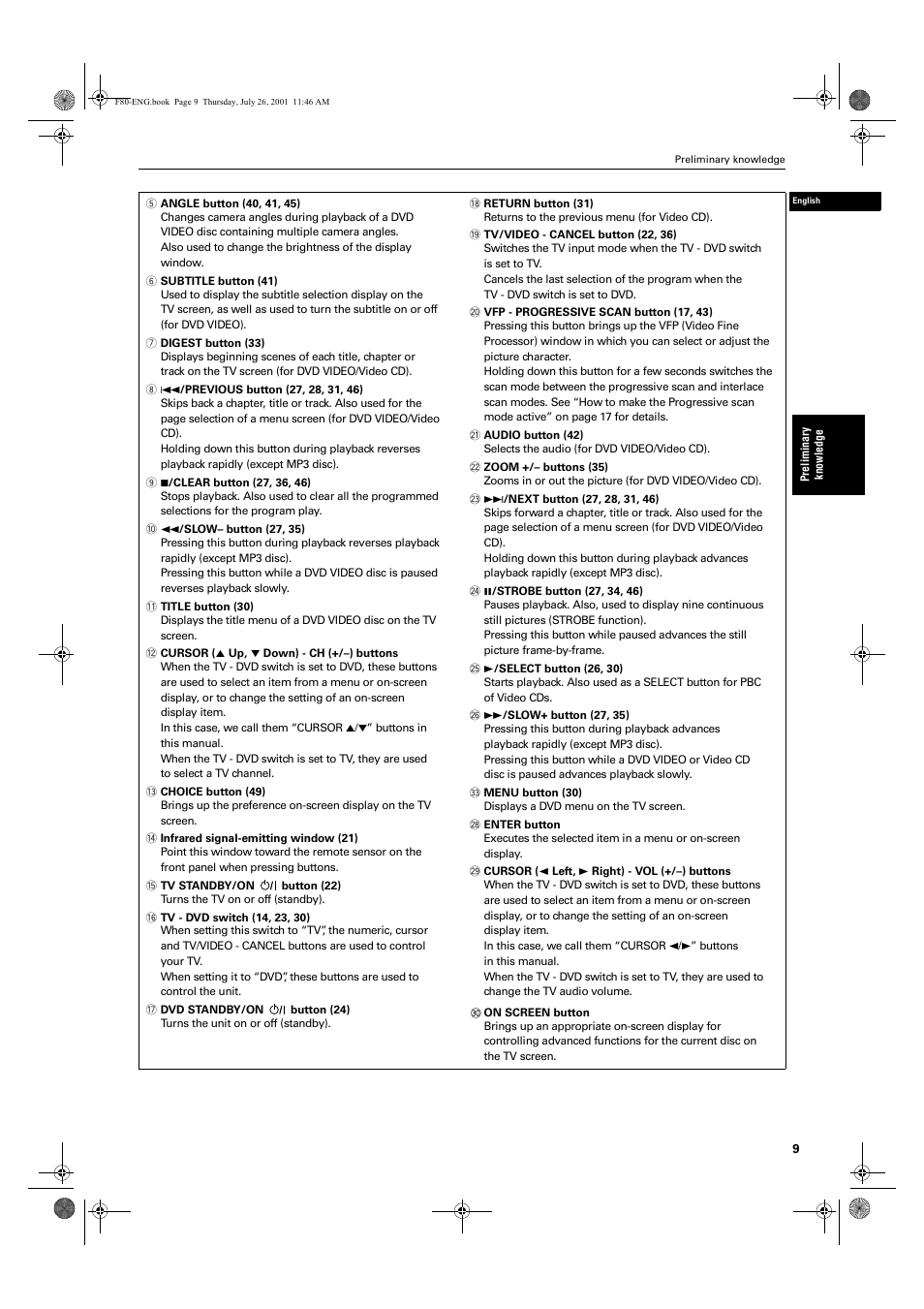 JVC XV-F80BK User Manual | Page 11 / 67