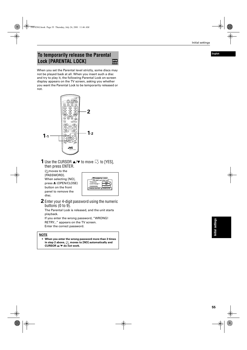 Initial settings | JVC XV-F80BK User Manual | Page 57 / 67