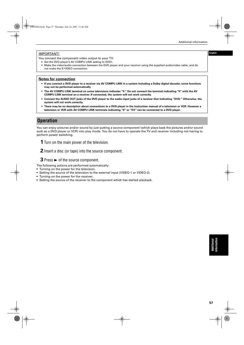 Operation | JVC XV-F80BK User Manual | Page 59 / 67