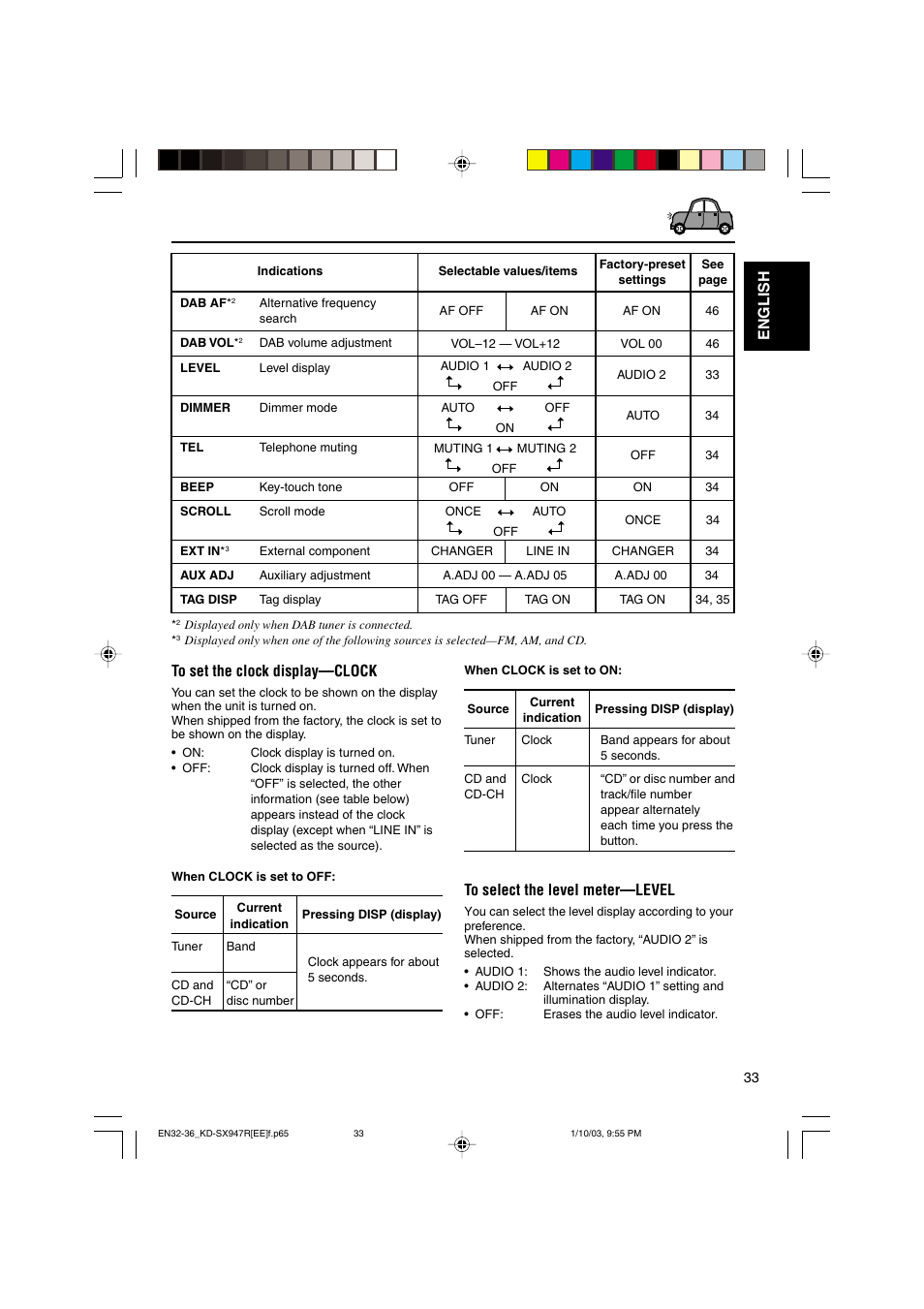 English | JVC GET0126-001A User Manual | Page 33 / 56