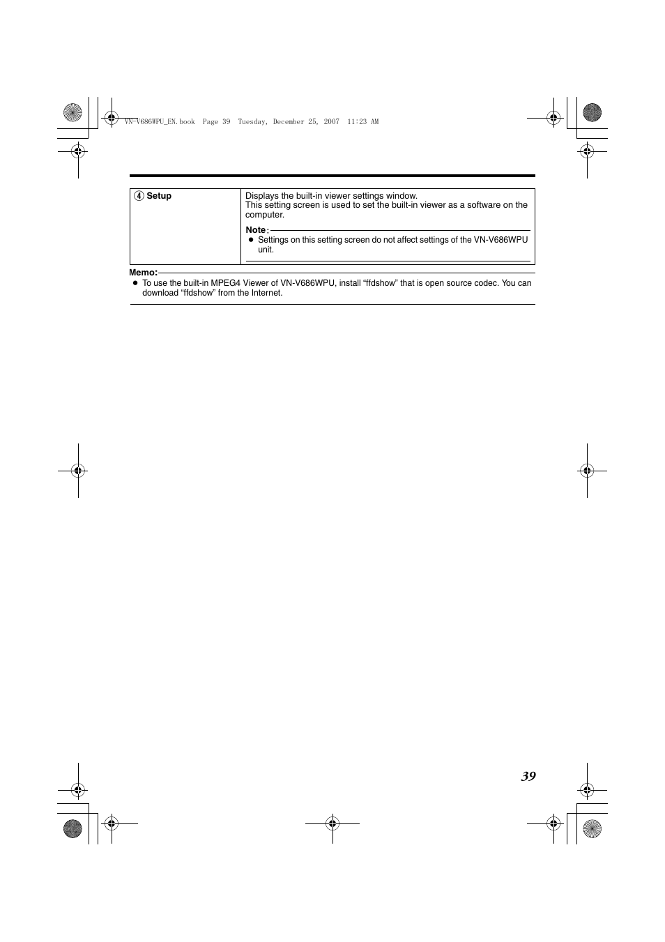 JVC OUTDOOR PTZ IP DOME CAMERA VN-V686WPU User Manual | Page 39 / 44