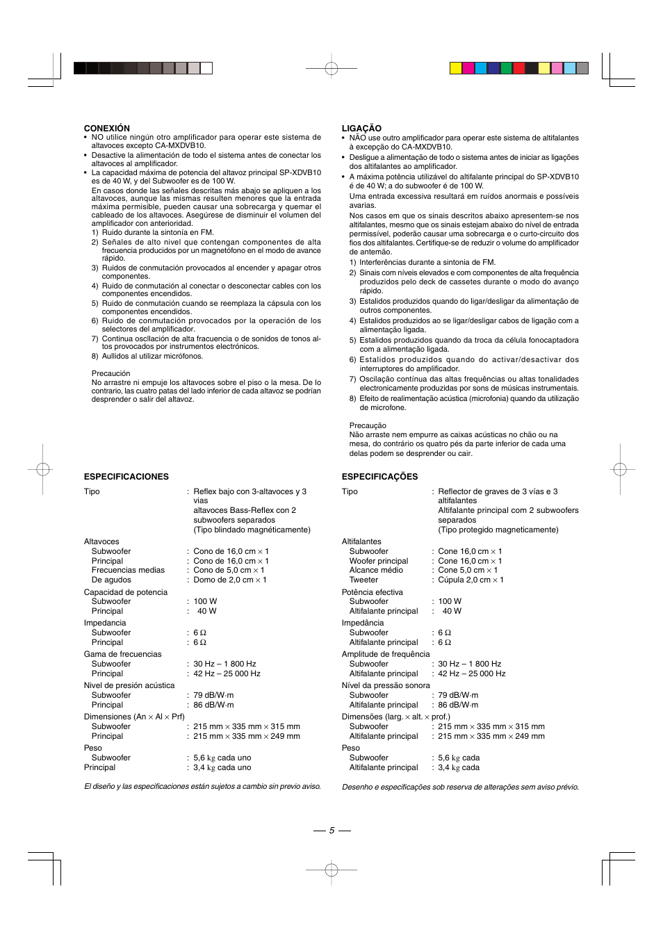JVC CA-MXDVA9 User Manual | Page 65 / 72