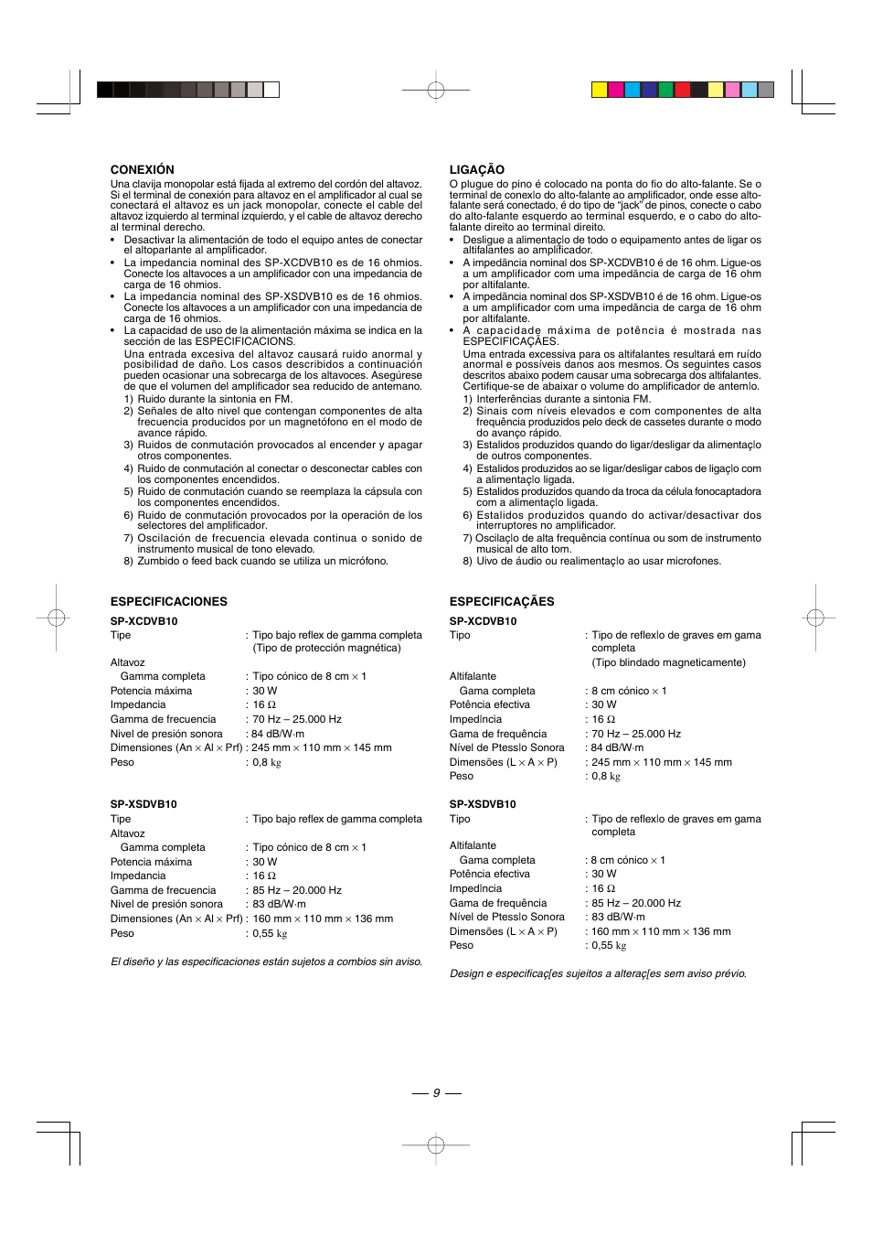 JVC CA-MXDVA9 User Manual | Page 69 / 72