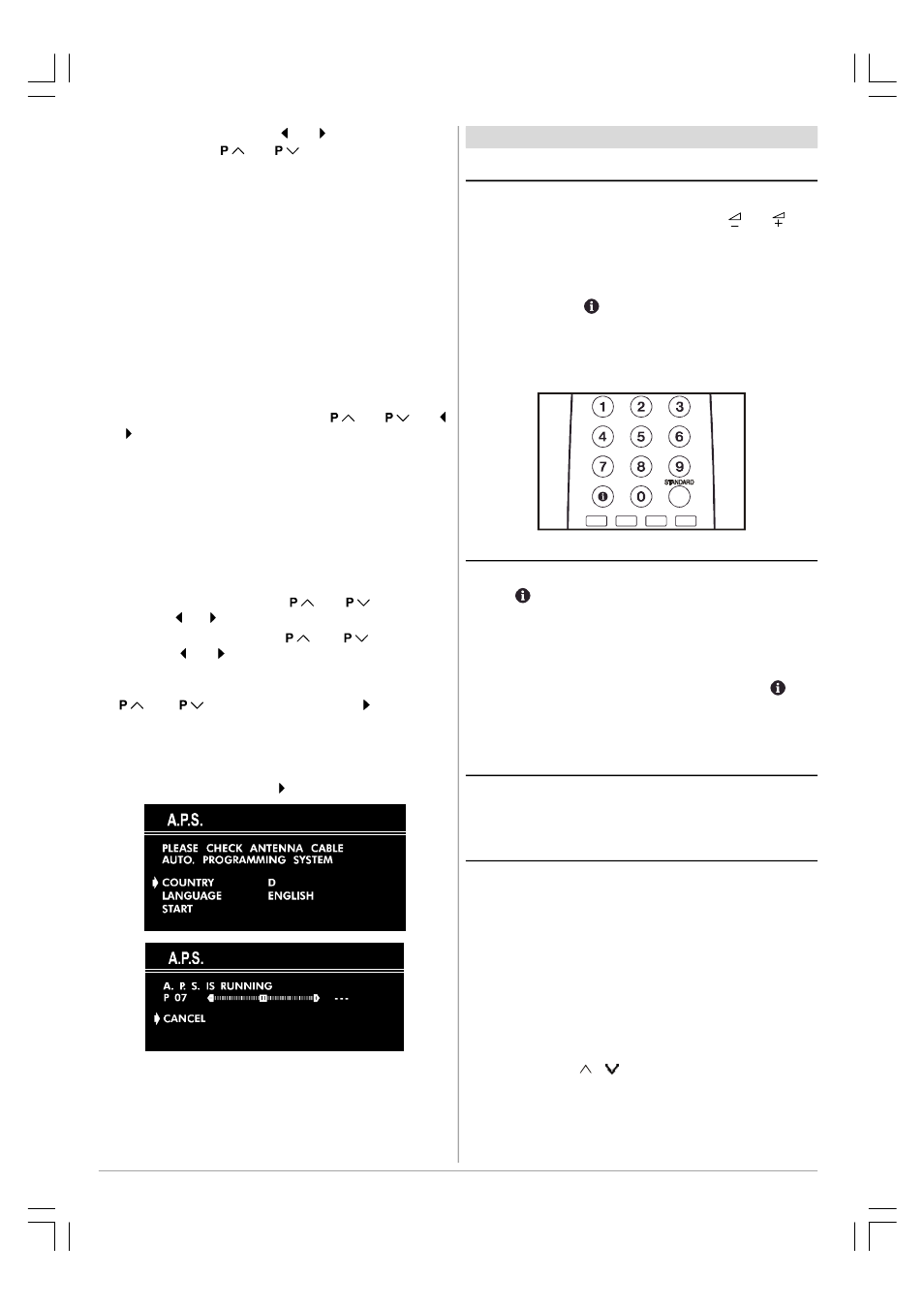 Other features, Sound mute, To display the time | Standard, Vcr control buttons, Wi l l be cut of f . to cancel mut e, press | JVC 50052496 User Manual | Page 9 / 39
