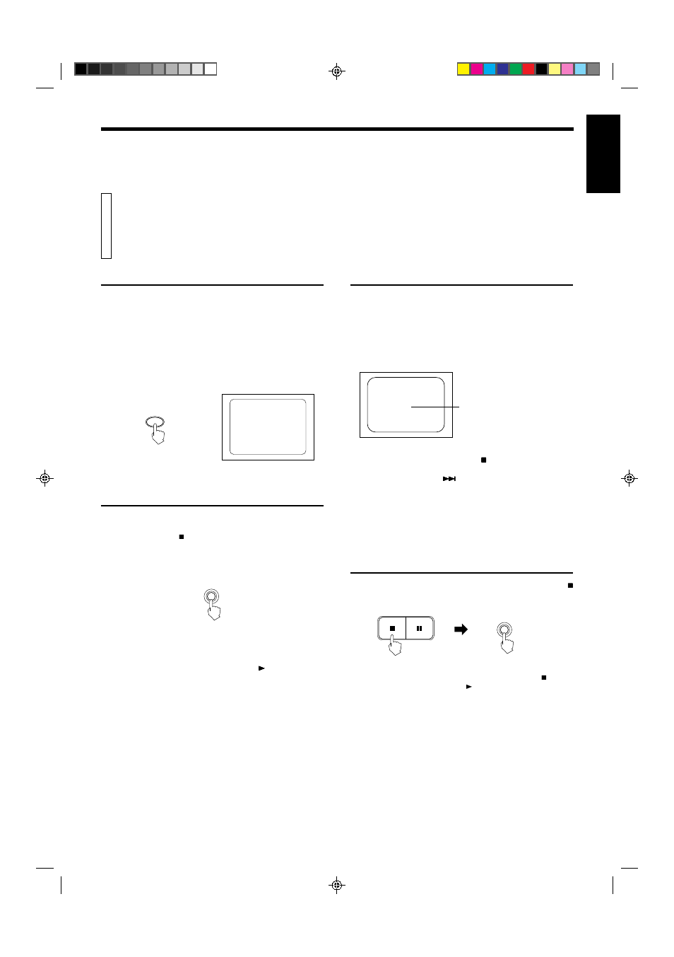 Various unique functions, Various functions can enhance your enjoyment, English | Display of operations status, Canceling a programmed track, Programming the track sequence you want, Clearing a program | JVC XL-MV55GD User Manual | Page 14 / 28