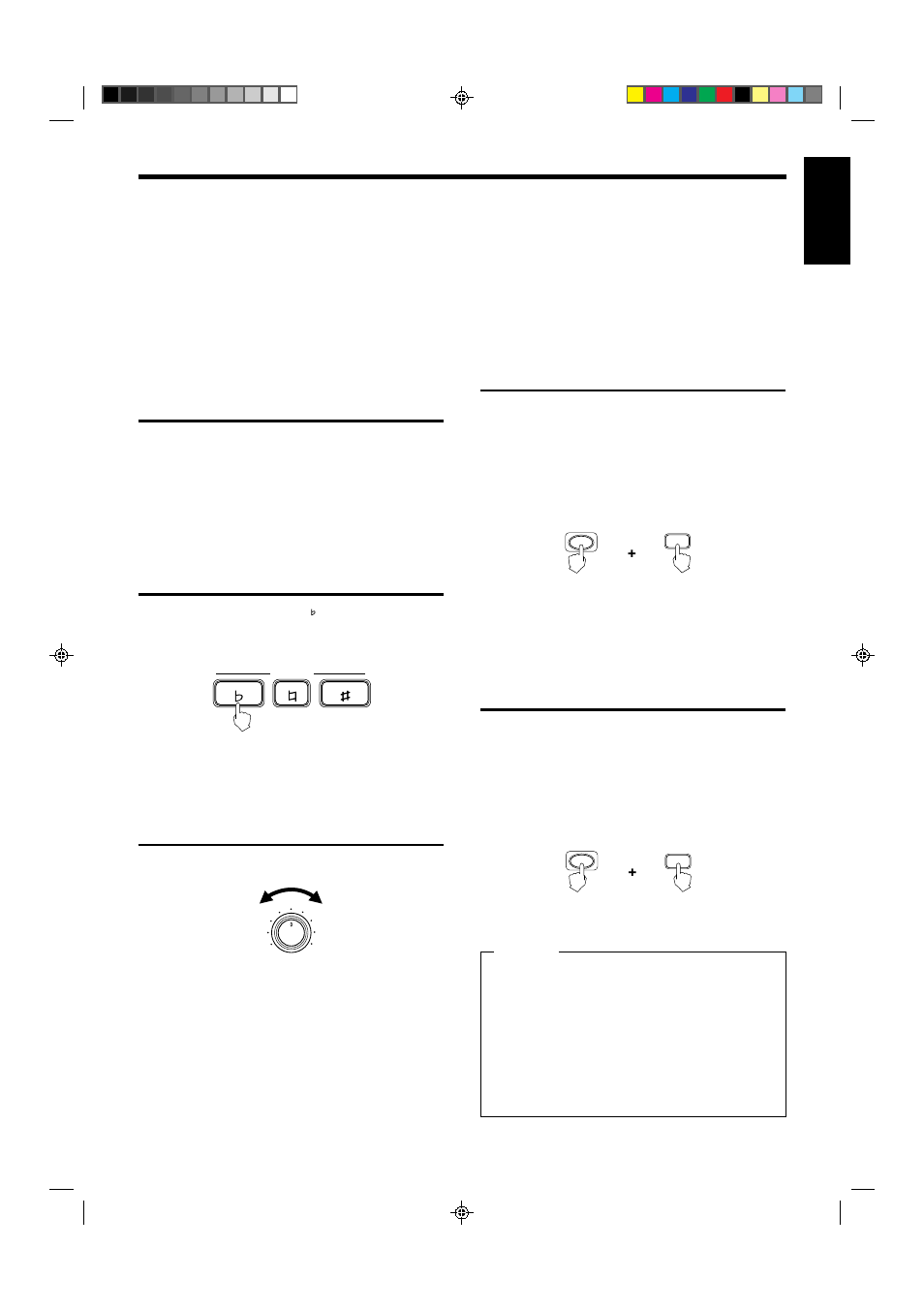 English, Various unique functions vocal replace, Using a wireless microphone as a wired microphone | Adjusting music key, Adjusting echo effect, Vocal masking, Page 17 | JVC XL-MV55GD User Manual | Page 20 / 28