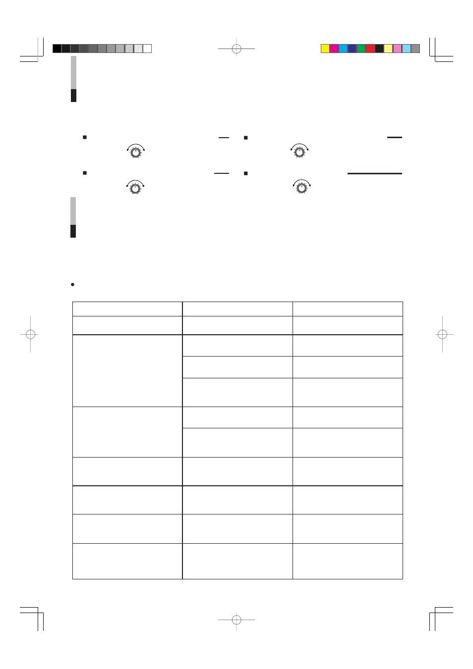 Picture adjustments, Troubleshooting | JVC TM-A9UCV User Manual | Page 6 / 8