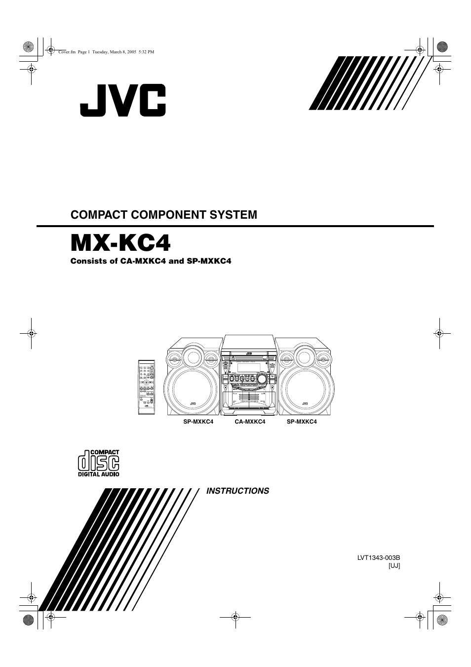 Mx-kc4, Compact component system | JVC 0205NYMCREBET User Manual | Page 60 / 88