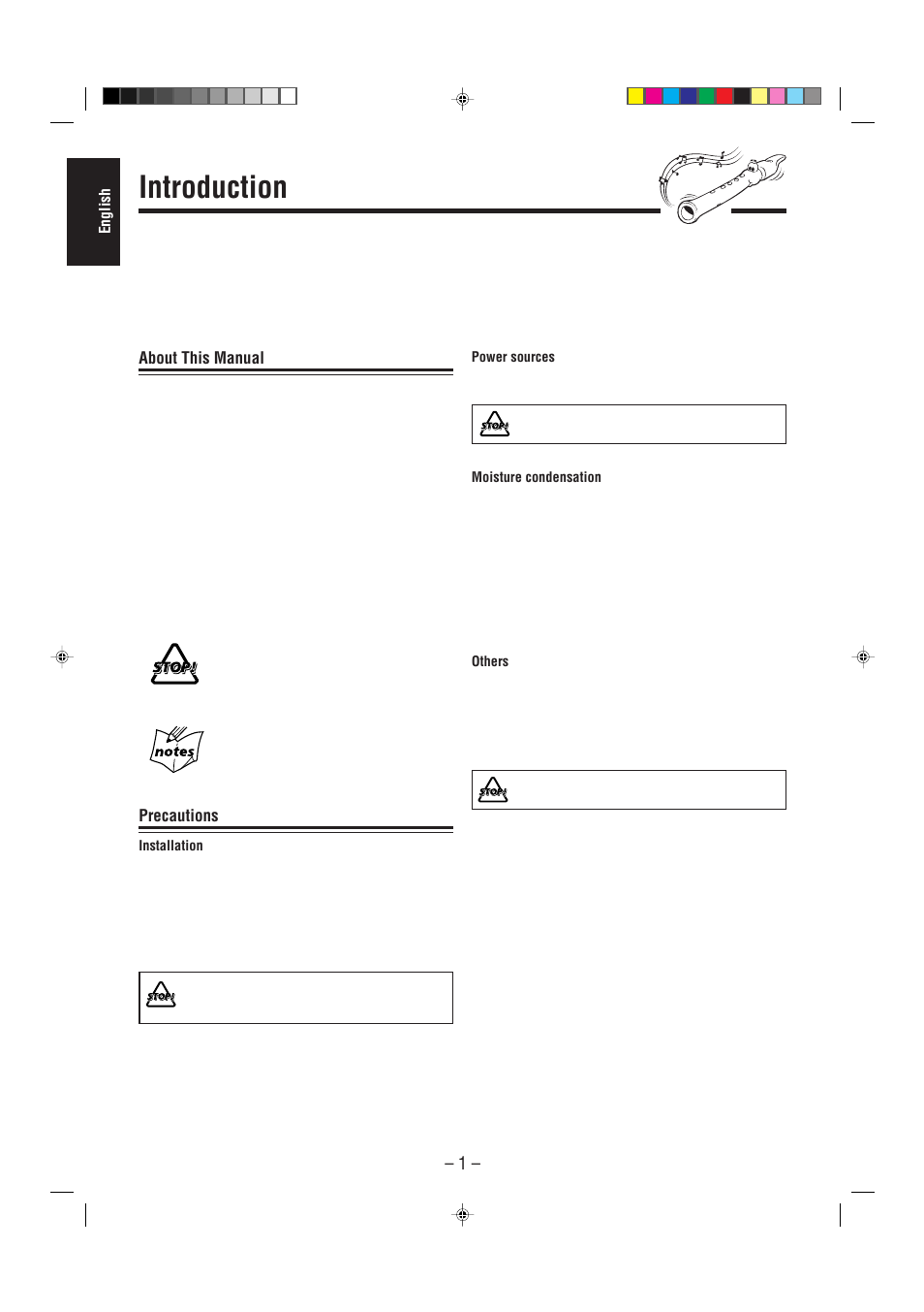 Introduction | JVC CA-MXJ950R User Manual | Page 6 / 34