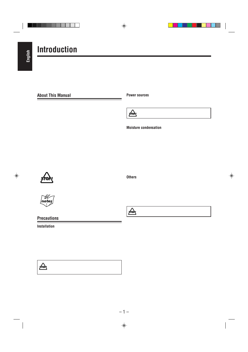 Introduction | JVC CA-MXDVA5 User Manual | Page 6 / 60