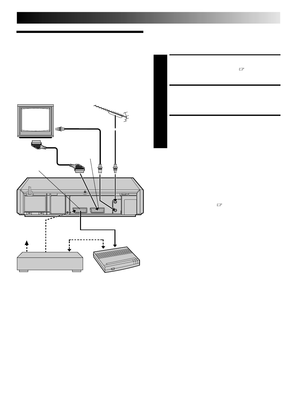 Connecting/ using a decoder | JVC HR-E249E User Manual | Page 33 / 52