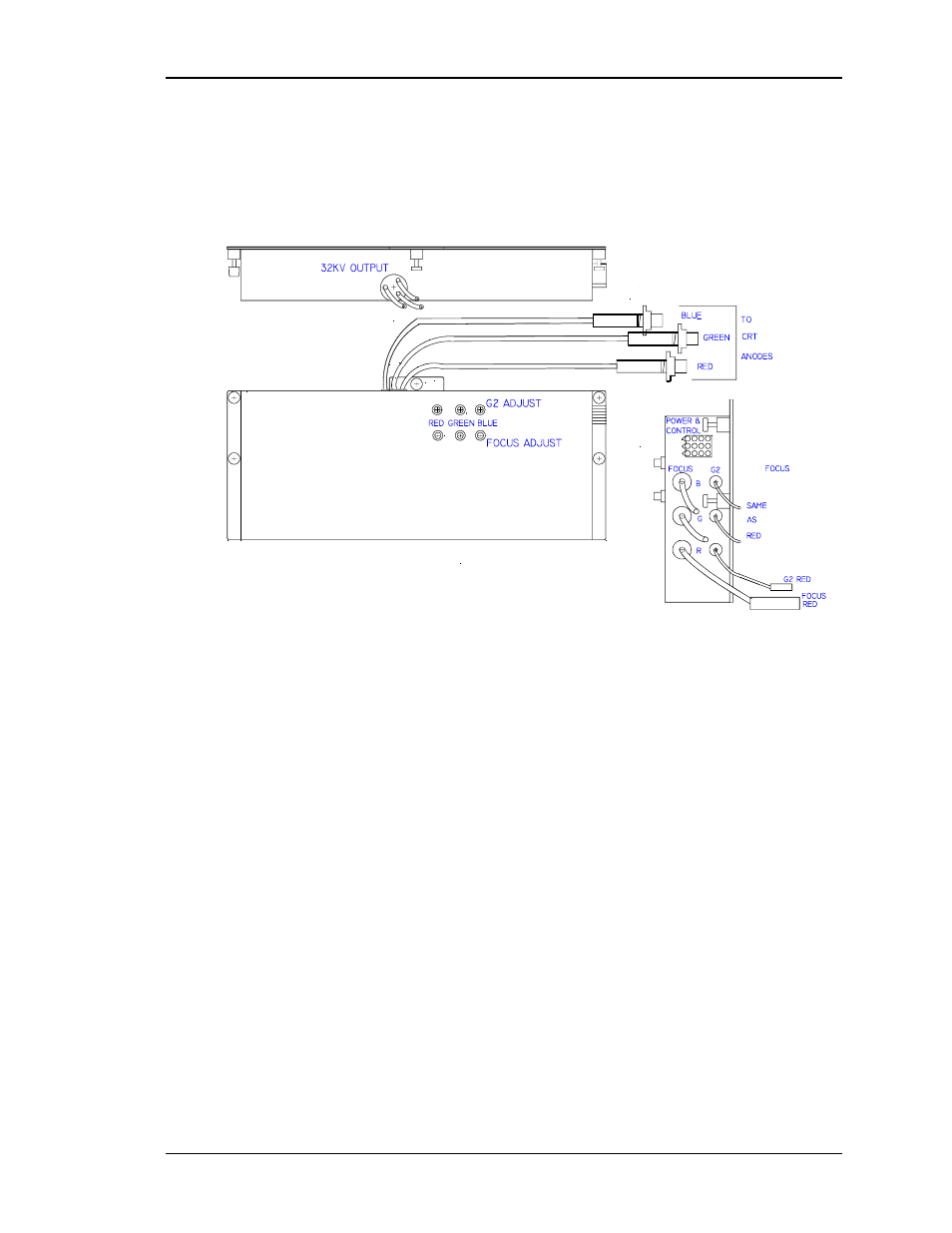 High voltage power supply, High voltage power supply -11 | JVC 340 SC User Manual | Page 23 / 163