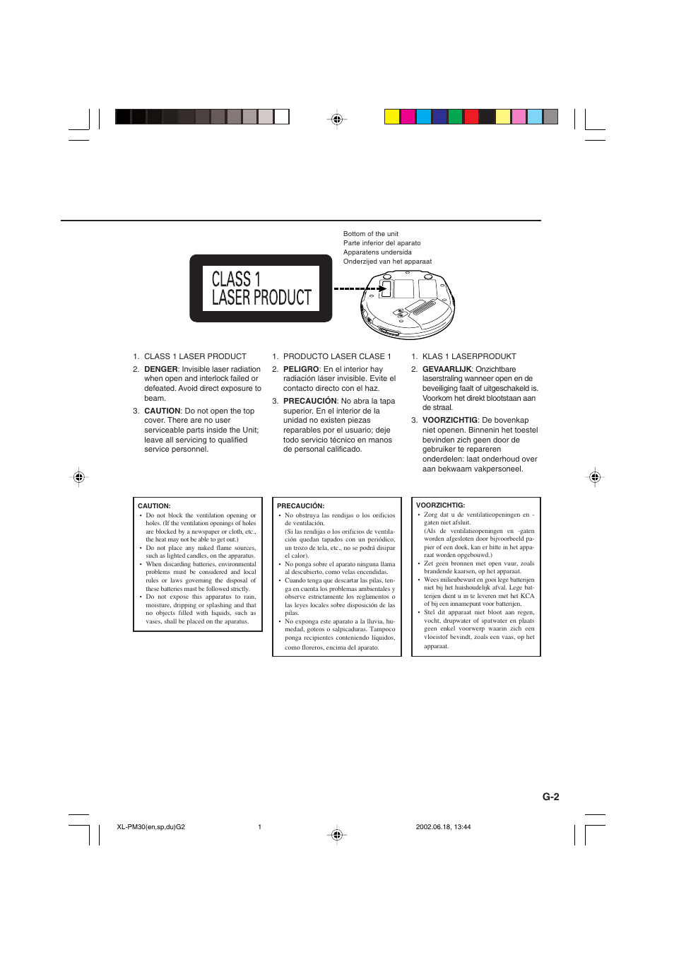 JVC XL-PM30SL User Manual | Page 3 / 48