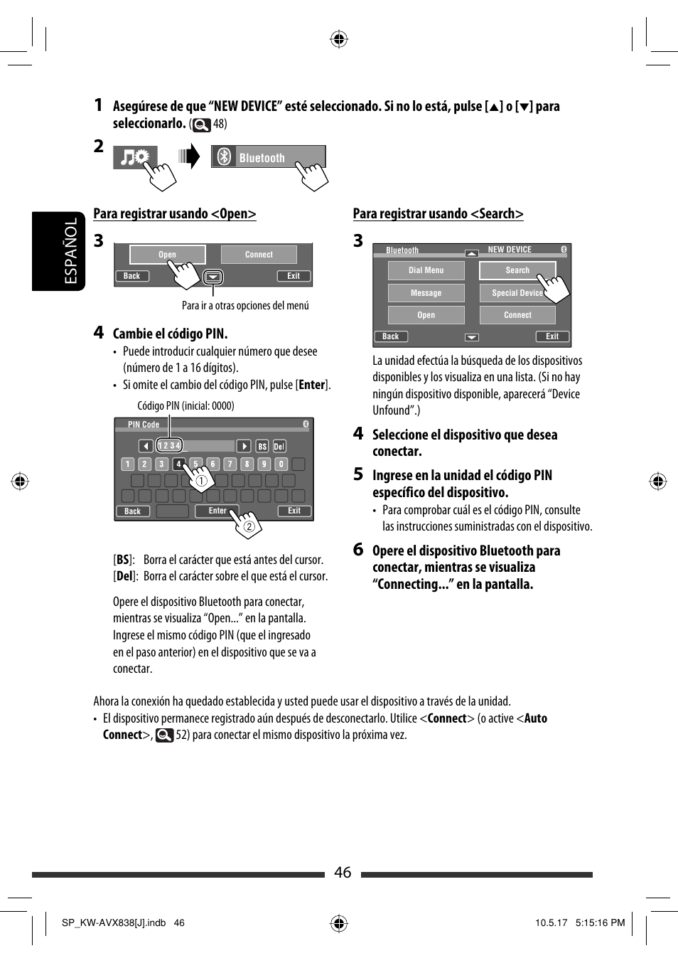 46 español | JVC LVT2086-001B User Manual | Page 116 / 147