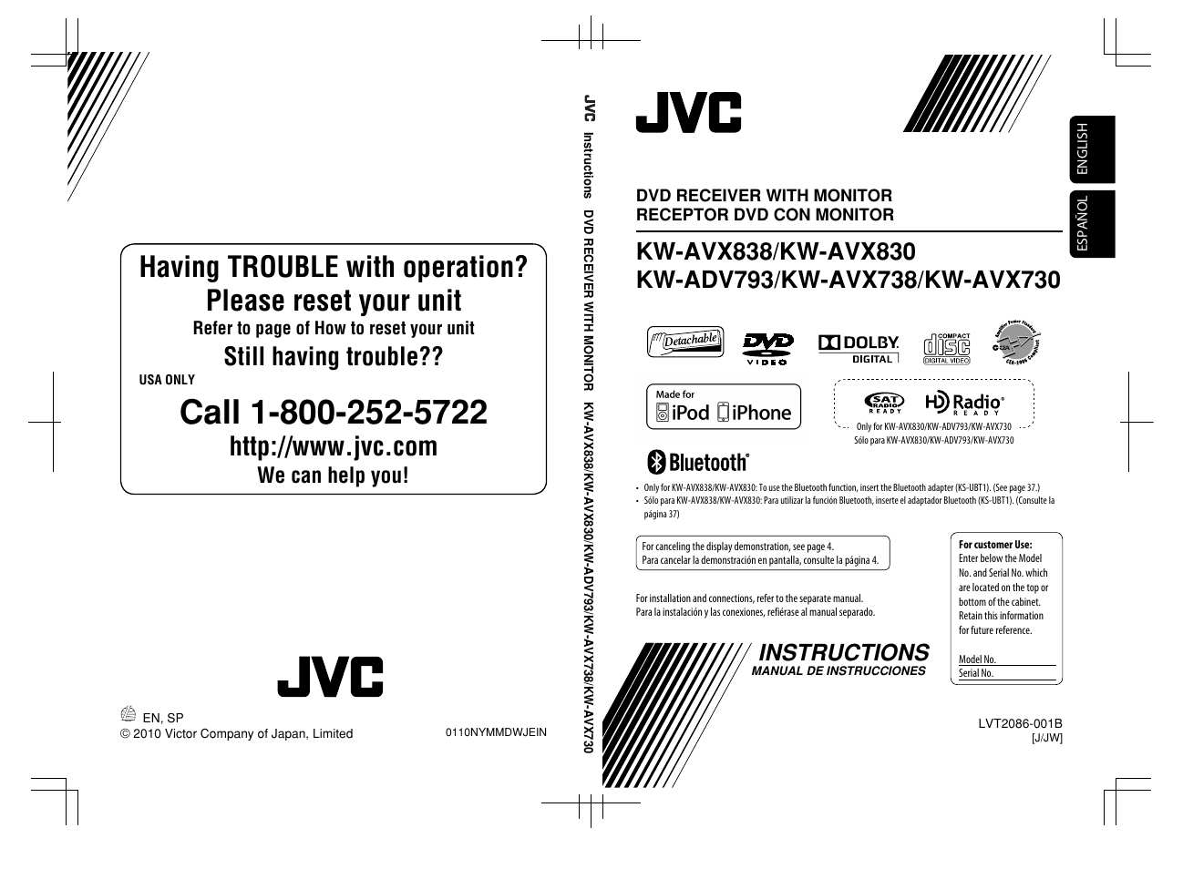 Still having trouble, Instructions, We can help you | JVC LVT2086-001B User Manual | Page 146 / 147