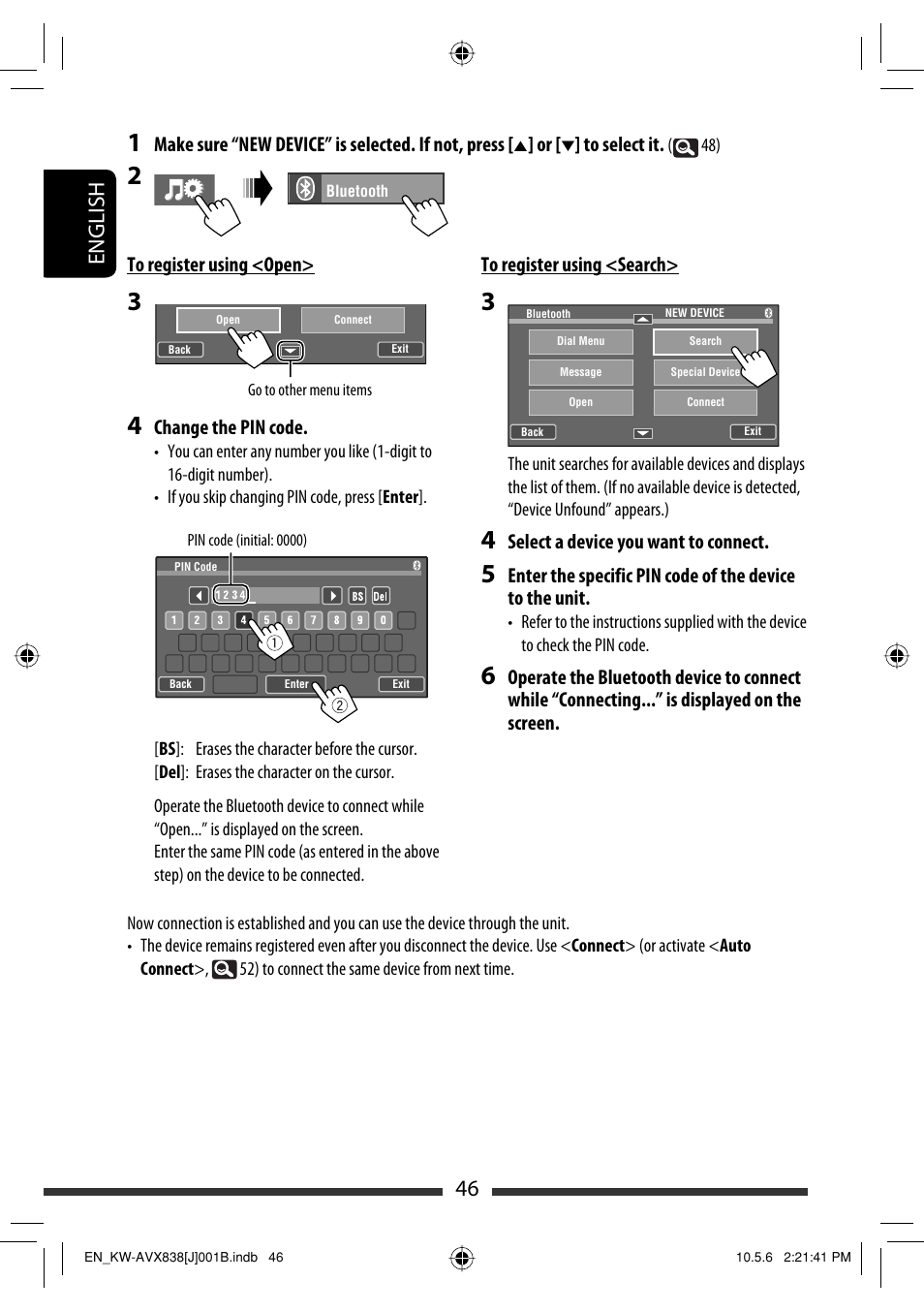 46 english | JVC LVT2086-001B User Manual | Page 46 / 147