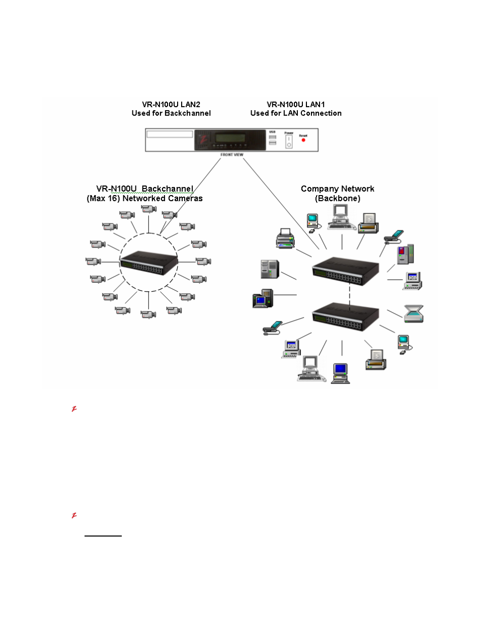 Vr-n100u users manual, Step 4: setting up the backchannel | JVC VR-N100U User Manual | Page 21 / 98