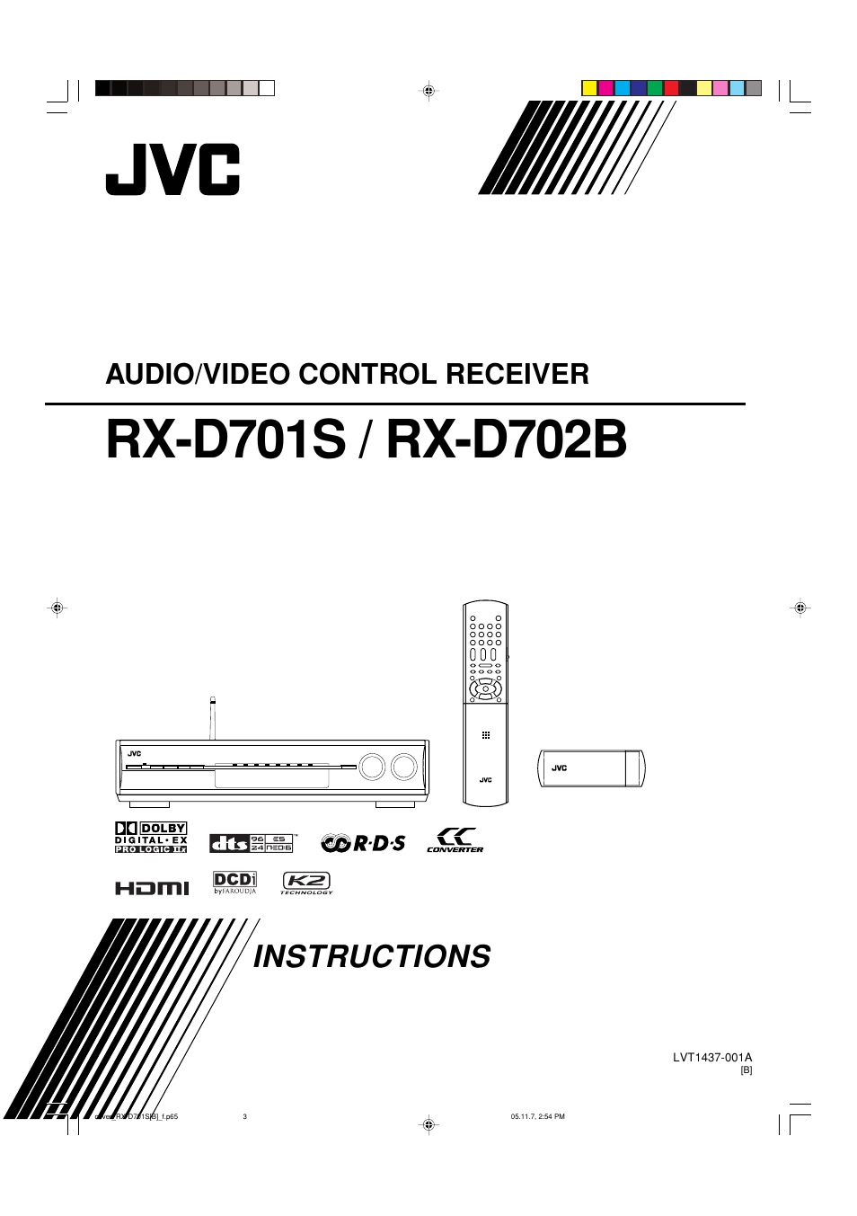 JVC 1105RYMMDWJEIN User Manual | 63 pages
