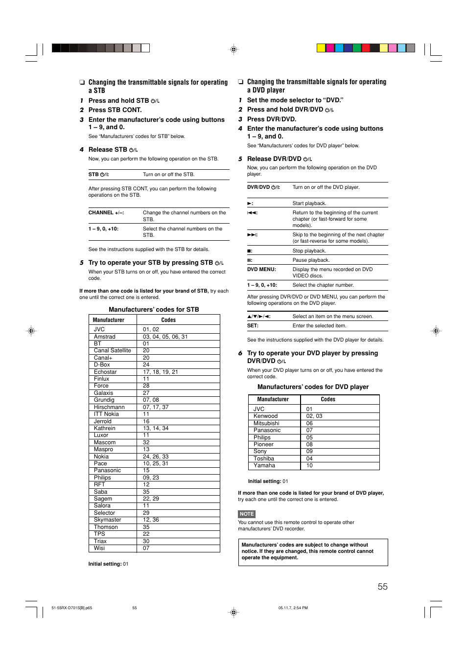 JVC 1105RYMMDWJEIN User Manual | Page 59 / 63