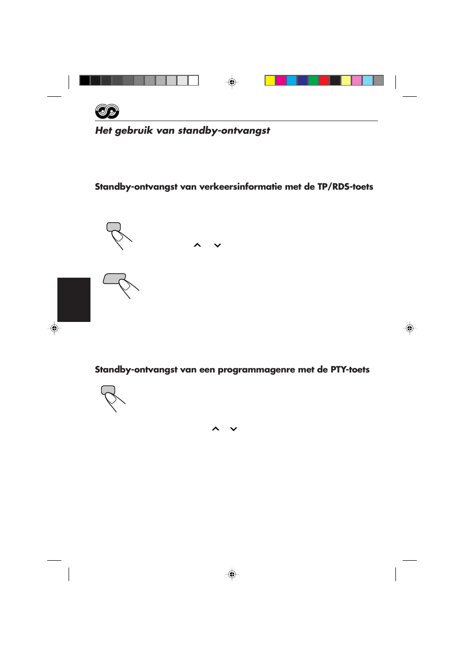 Het gebruik van standby-ontvangst | JVC KS-FX450R User Manual | Page 100 / 122