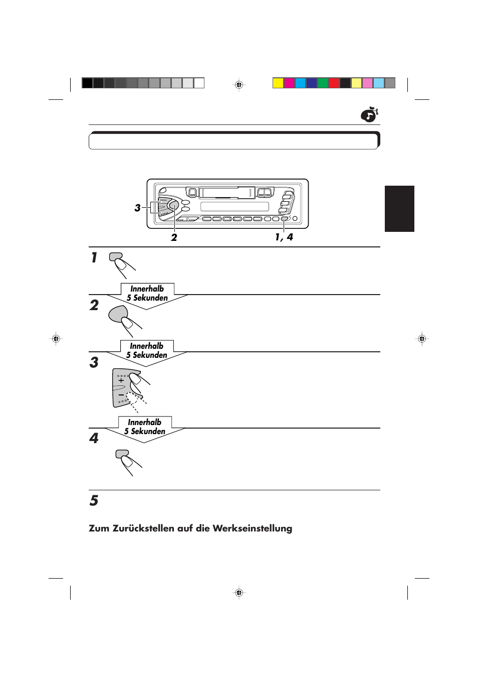 Speichern ihrer eigenen klangeinstellungen | JVC KS-FX450R User Manual | Page 49 / 122
