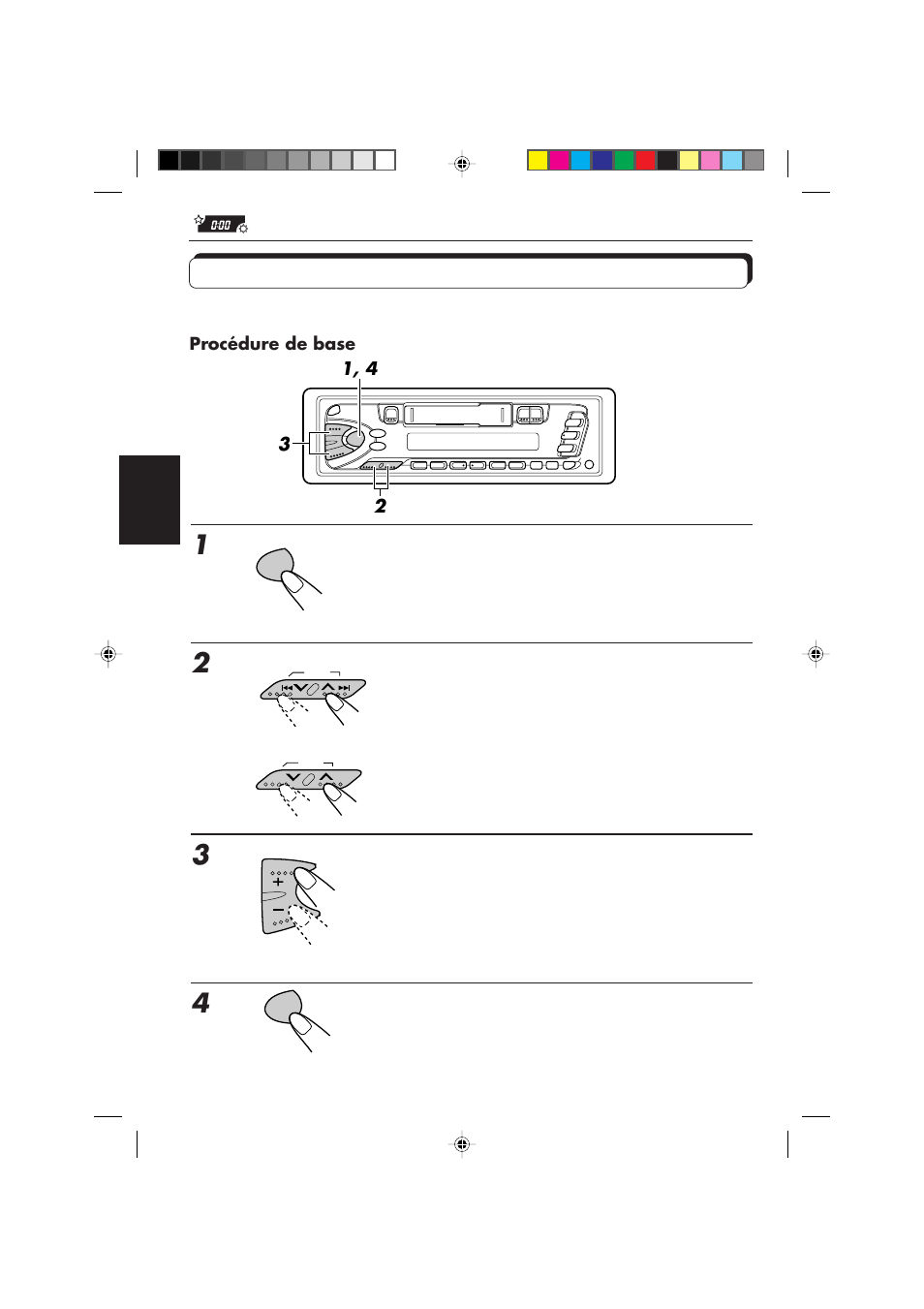 Modification des réglages généraux | JVC KS-FX450R User Manual | Page 82 / 122