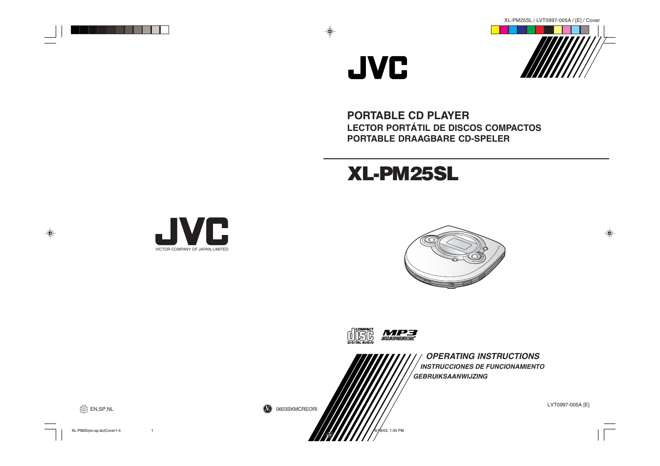 JVC XL-PM25SL User Manual | 48 pages